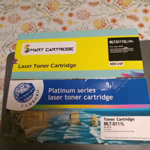 Toner cartridges for laser printer - MLT-D111XL and MLT-D111L