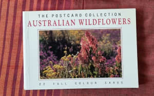 Set of 22 new Australian wildflower postcards