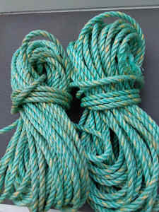 Anchor Rope 90mts x15mm Thick, 3Rolls Of 30mts Each $45 Lot