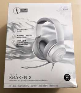 Razer Kraken X Mercury for Console Multi-Platform Wired Gaming Headset