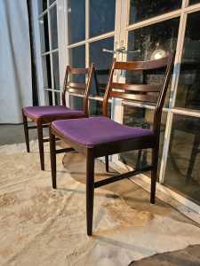 Beautiful Danish Mid-Century Dining Chairs -Can Deliver