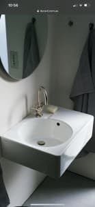 Brand New Designer Duravit Scola bathroom hand wash basin vanity