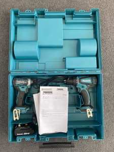 Makita Impact Driver and Drill Kit w/ Case