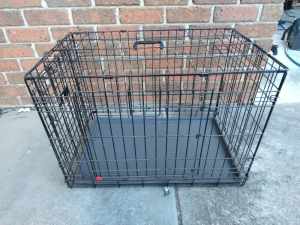 MidWest Contour Double Door Dog Crate L 77.4cm x W 49.53cm x H 54cm, f
