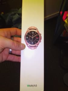 Brand New Rose gold Samsung 3 watch