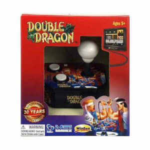 Double Dragon Plug and Play Joystick TV Arcade Video Game MSI Retro
