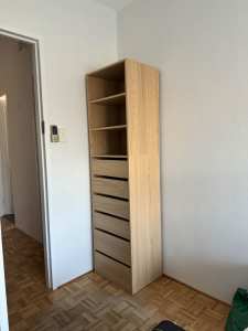 Tallboy / chest of drawers (with book shelf)