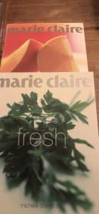 Cooking books/Marie Claire Zest and Fresh