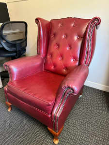 Chesterfield D-Wing Chair