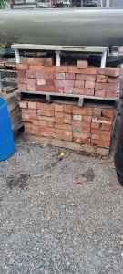 RED BRICKS. PALLET AND A HALF AVAILABLE 
