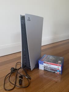 Used Ps5 with games