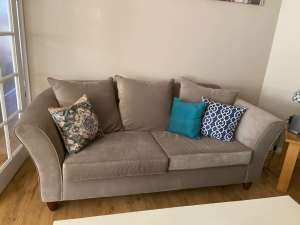 2-Seater Sofa with Matching Armchair