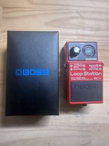 Boss RC-1 Loop Station, Guitar Pedal