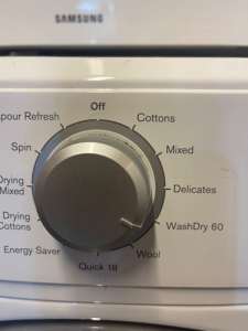 Washing and Dryer unit