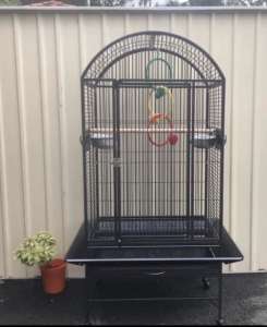 All NEW Dome Parrot Cage in 3 sizes displayed onsite from $365ea Fltpk