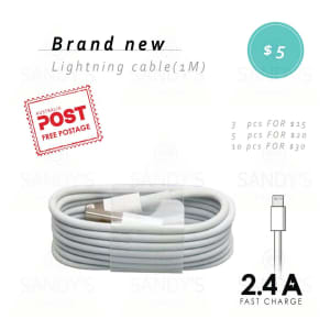 Free Postage New Lightning / Type-C / Micro-USB 2.4A Fast Charge Cable