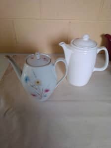 Vintage German and English Coffee Pots ($10 each or both for $15)