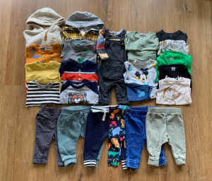 Bundle of Boys Clothes - Seed, Disney - Size 00 (3-6 months)