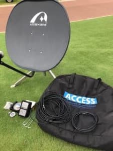 Satellite Dish Portable Access
