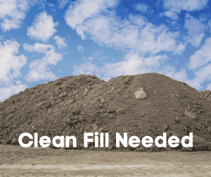 Wanted: Free Fill - Bring your clean fill here