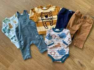 Bundle of Boys Clothes - Seed, Next (UK) - Size 00 (3-6 months)