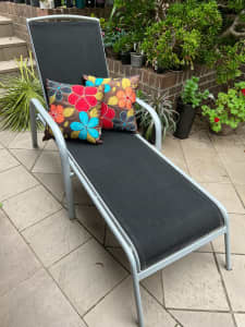 Outdoor Sun Lounge Aluminium Chair