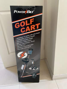 POWERBILT GOLF BUGGY (BRAND NEW) IN BOX - $130