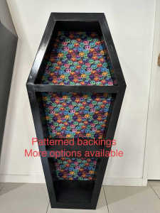 1.2m handmade coffin bookshelf