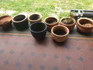Outdoor Garden Pots Ceramic Terracotta
