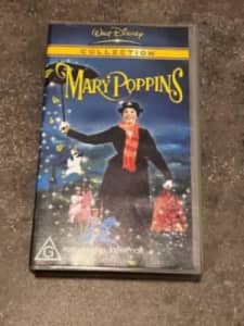 Mary Poppins VHS Julie Andrews movie