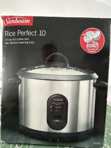 Sunbeam Rice Cooker - 10 Cup (Brand New, Never Used)