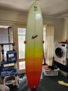 8ft fiberglass surfboard 