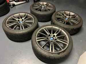 18 BMW Style 193M Alloy wheels - 5x120 PCD
