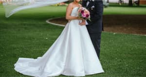 Stella York size 10 wedding dress