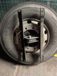 Truck spare tyre