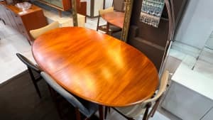 *SOLD PPU* Largest Parker Extendable Dining Table Mid-Century Restored