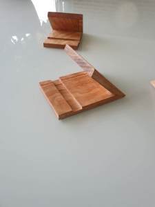 Recycled Timber Phone Stand