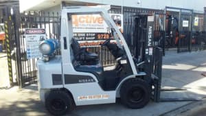 Nissan Forklift P1F2A 2.5 Ton 4.3m Lift 2012 Model Container Entr