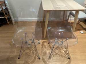 transparent chair