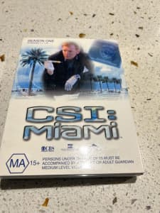 CSI Miami First Season (6discs) and two discs of Nárnia