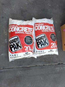 Concrete bags