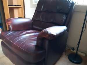 Moran Leather Recliner Armchair