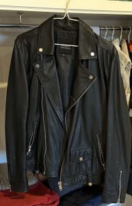Barneys Originals Real Leather Jacket 