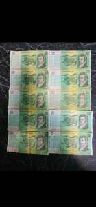 Old Australian notes