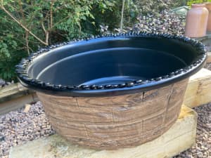 Brand New Upstyled 100litre 80cm Wide Poly Pond