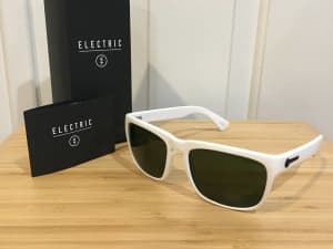 white electric sunglasses