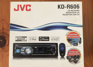 Brand new JVC car stereo
