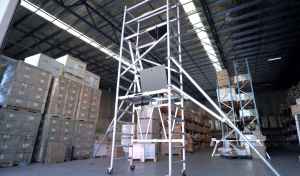 6m Reach new aluminium scaffolding mobile tower brisbane
