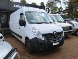 2017 Renault Master X62 Mid Roof LWB AMT RWD White 6 Speed Sports Automatic Single Clutch Van