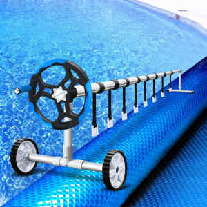 Pool Cover 500 Micron 11x4.8m Swimming Pool Solar Blanket 5.5m Ro...